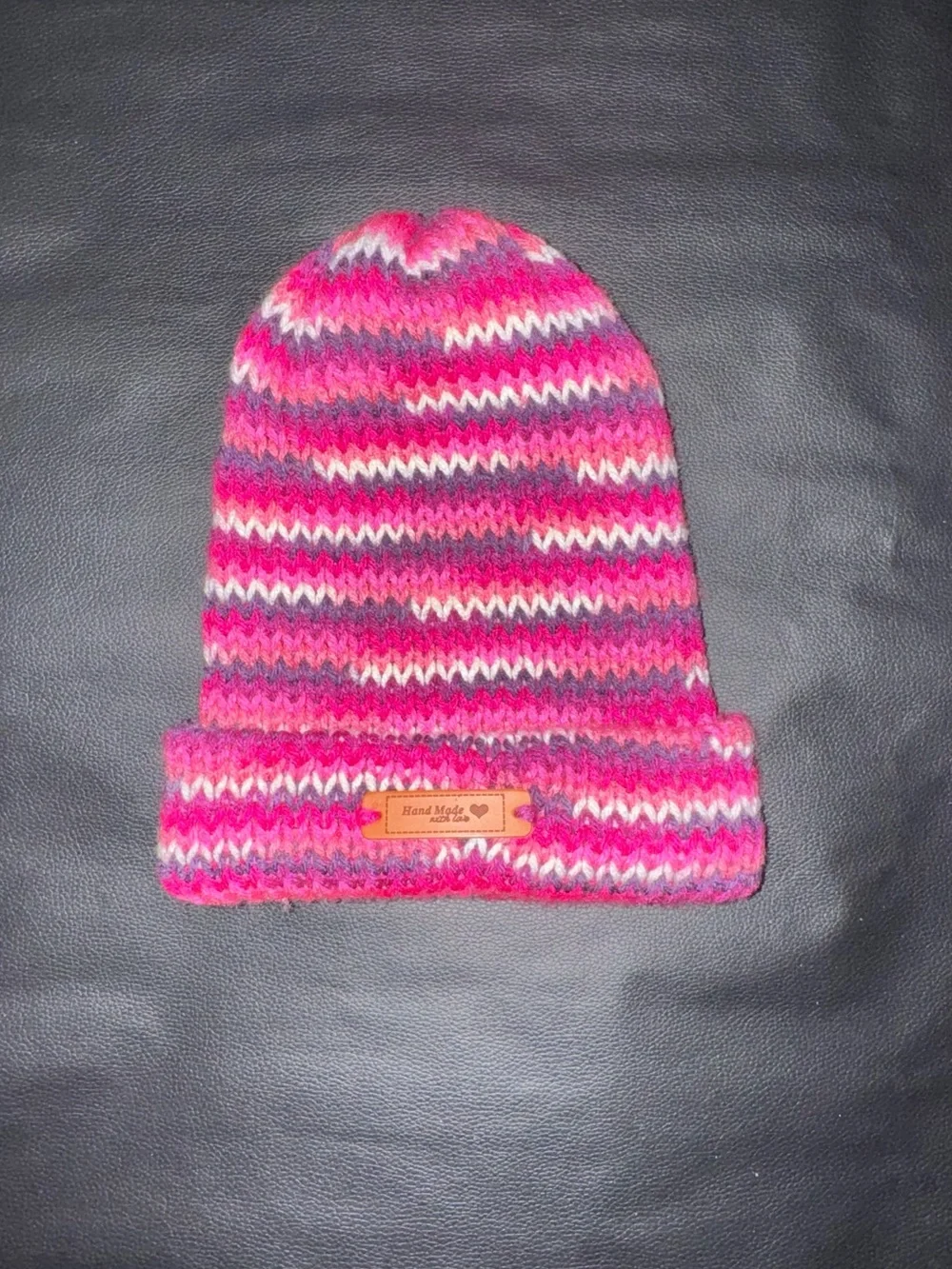 New!! Hand knitted Beanie Hat